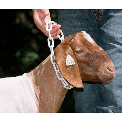 Weaver Leather White Plastic Goat Chain - Medium