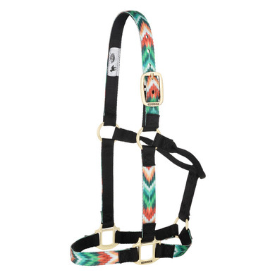 Weaver Leather Average Non-Adjustable Halter - Chevron
