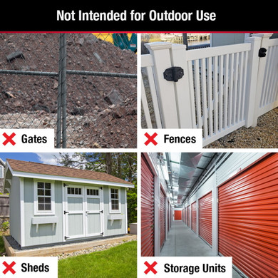 Master Lock Wide Combination Dial Padlock - Black