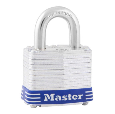 Master Lock Laminated Steel Padlock - Silver