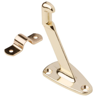 National Hardware Brass Handrail Bracket