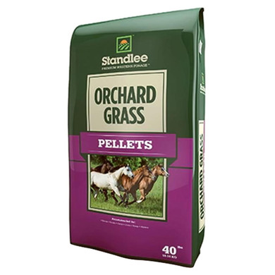 Standlee Premium Western Forage Orchard Grass Pellets - 40 lb