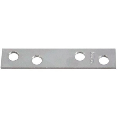 National Hardware Zinc Plated Mending Plate - 3" X 5/8" - 4 pk