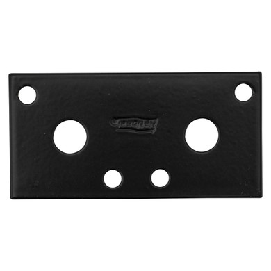 National Hardware Black Mending Plate - 3"
