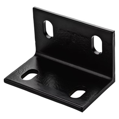 National Hardware Wide Corner Brace -Black