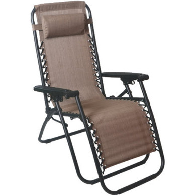 Backyard Expressions Zero Gravity Chair Mocha