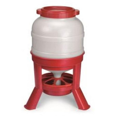 Little Giant Plastic Dome Poultry Feeder - 45 lb