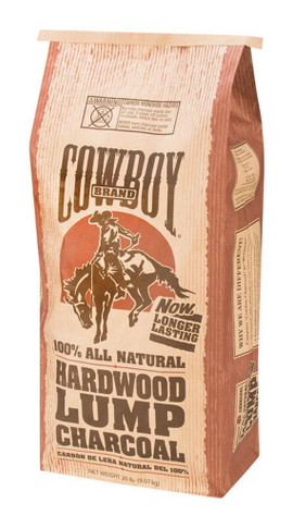 Cowboy All Natural Hardwood Lump Charcoal - 20 lb