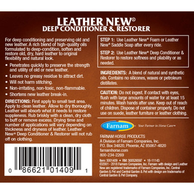 Farnam Leather New Deep Conditioner & Restorer