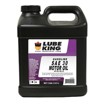 Lube King 30W Heavy Duty Motor Oil - 2 Gal