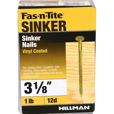 Hillman Fas-n-Tite Vinyl Coated Sinker Nail - 3-1/8"