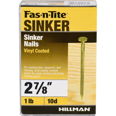 Hillman Fas-n-Tite Vinyl Coated Sinker Nail - 2-7/8"