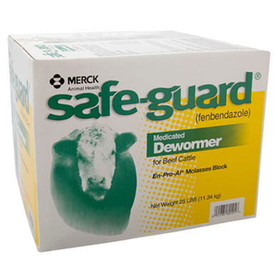 Merck Safe Guard Medicated Dewormer - 25 Lb