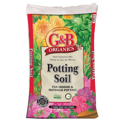 G&b Indoor And Outdoor Potting Soil - 1 Cu.ft.