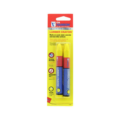 C. H. Hanson Lumber Marking Crayon - Yellow