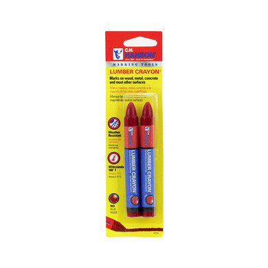 C. H. Hanson Lumber Marking Crayon - Red