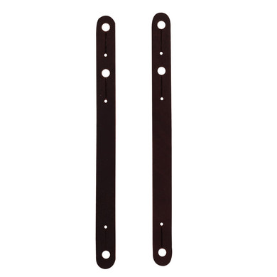 Weaver Leather Latigo Leather Heel Straps - Burgundy