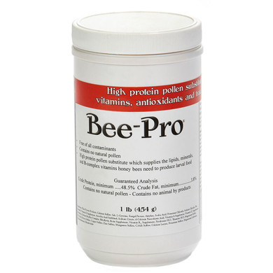 Miller Bee-pro Pollen Substitute Powder - 1 Lb