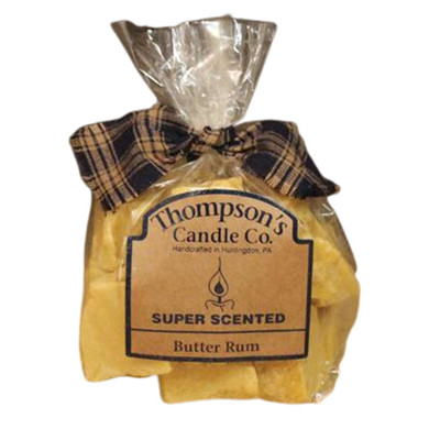 Thompson's Candle Super Scented Butter Rum Wax Crumbles - 6 Oz