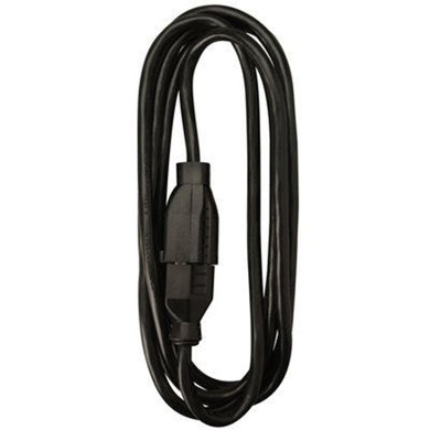 Master Electrician 16/2 Sjow Black Extension Cord - 15'