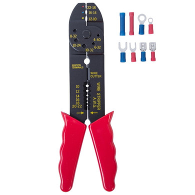 Gardner Bender Stripper and Crimper Tool Kit - Red