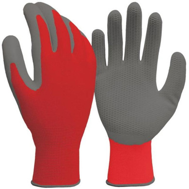 Grease Monkey Men's Latex Coated Honeycomb Grip Gloves - Large