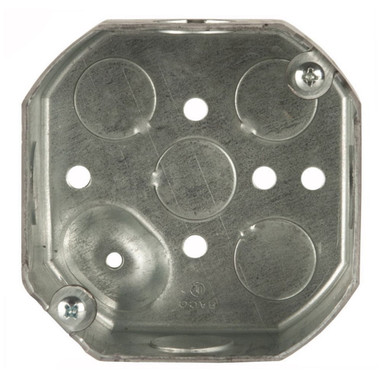Raco Steel Octagon Box - 4" X 1-1/2"