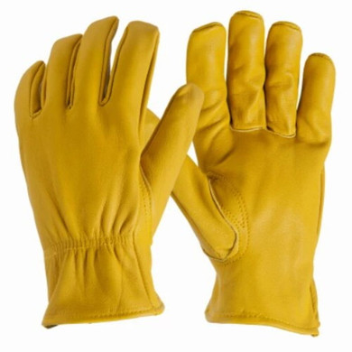 True Grip Men's Premium Grain Deerskin Gloves - X-large