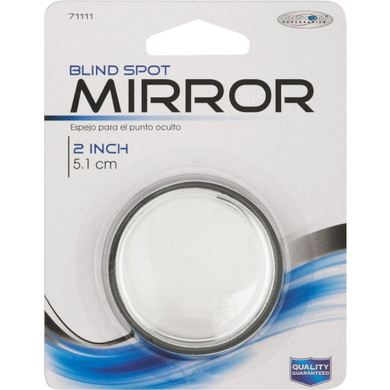 Custom Accessories Exterior Stick-On Blind Spot Mirror - 2"