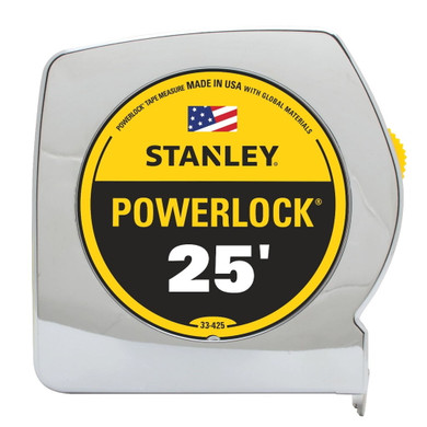 Stanley Powerlock Measure Tape - 25'