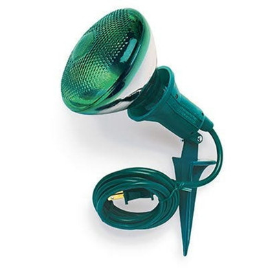 Master Electrician Flood Light Holder With 6' Cord - Green