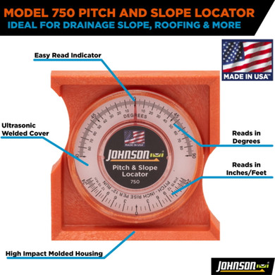 Johnson Level Pitch and Slope Locator