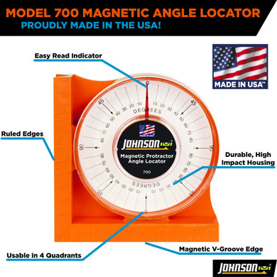 Johnson Magnetic Angle Locator