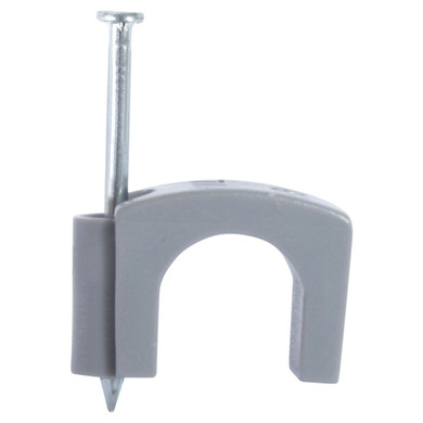 Gardner Bender 7/16" Polyethylene Coaxial Cable Staple - 15 Pk