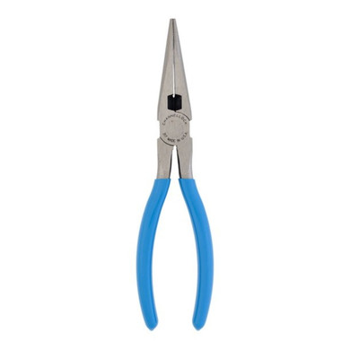 Channellock Long Nose Pliers With Cutter - 8"