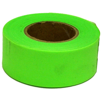 C.H. Hanson Fluorescent Lime Flagging Tape Roll - 150'