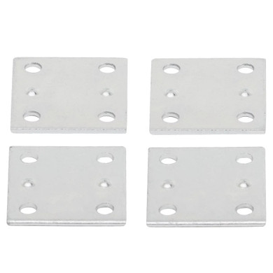 National Hardware Zinc Plated Mending Brace - 4 pk