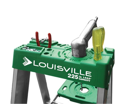 Louisville Aluminum Type Ii Standard Step Ladder - 6'