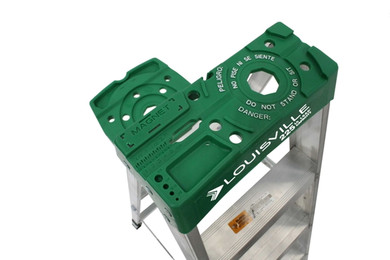 Louisville Aluminum Type II Standard Step Ladder - 6'