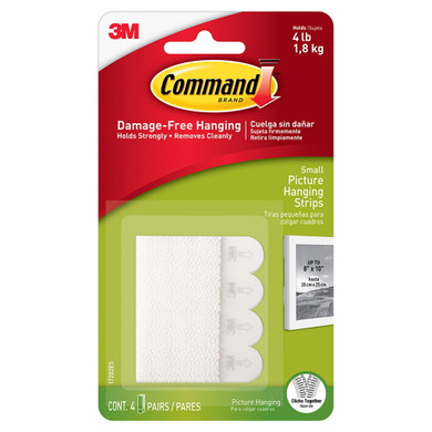 Command Small Picture Hanging Strip - Small