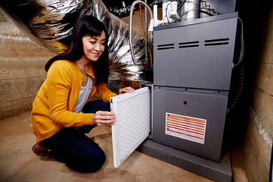 Filtrete Dust Reduction Clean Living Green Air Filter