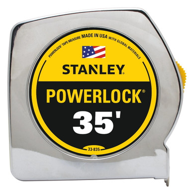 Stanely Powerlock Classic Tape Measure - 1" X 35'
