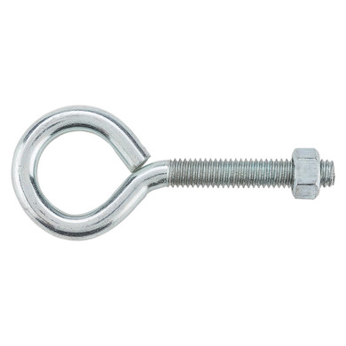 National Hardware Zinc Plated Eye Bolt - 3/8" X 4"