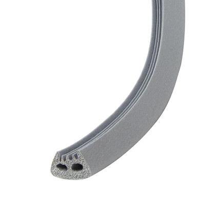 Frost King EPDM Rubber Weatherseal - 9/16" X 5/16" X 10' - Gray