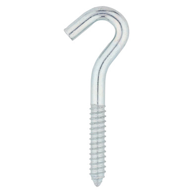 National Hardware Zinc Plated Heavy Duty Screw Hook - 3/8" X 4-1/2"