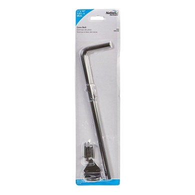 National Hardware Black Cane Bolt - 1/2" X 12"