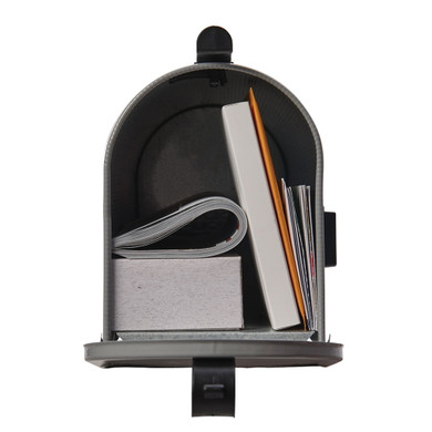 Gibraltar Grayson T1 Post Mount Mailbox - Gray