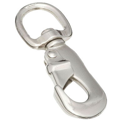 National Hardware Nickel Snap Hook - 1" X 4-5/8"