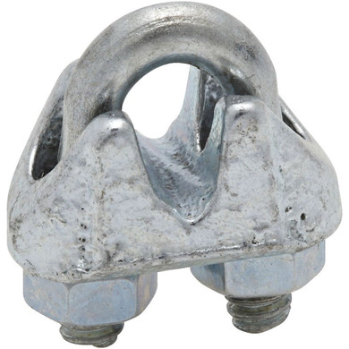 National Hardware Zinc Plated Wire Cable Clamp - 1/2"