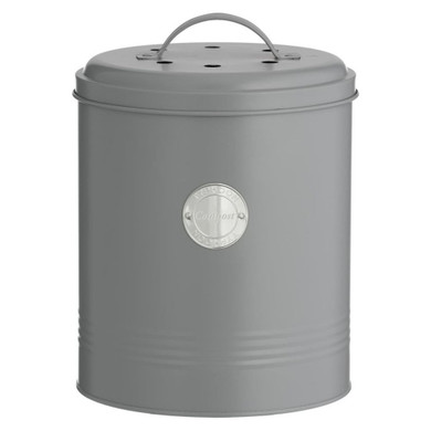 Typhoon Living Gray Compost Caddy